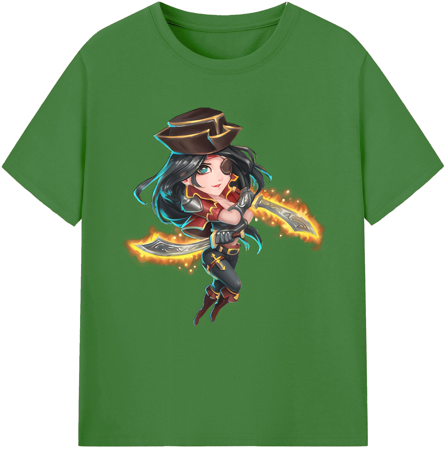 （画像用） リーグ・オブ・レジェンド League of Legends LOL レディースカジュアルプリントTシャツ（綿100％）
